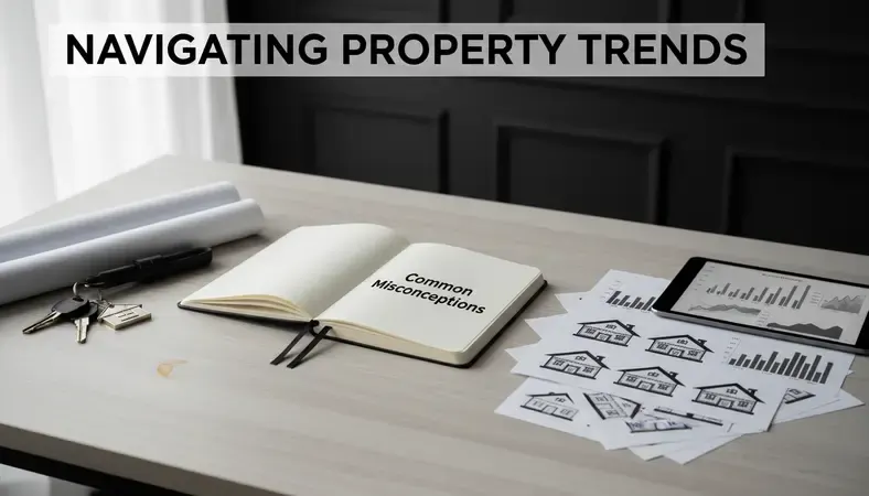 Comparison chart showing property value trends in different Nepalese cities